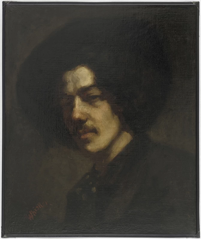 Ames McNeill Whistler - Autoritratto, Freer Gallery of Art, Washington, DC
